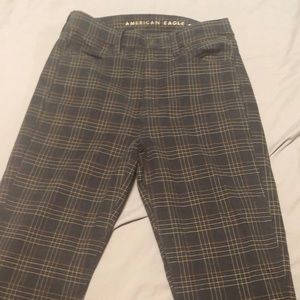 American Eagle plaid pants